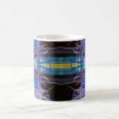 Mug blue flowers koffiemok (Center)