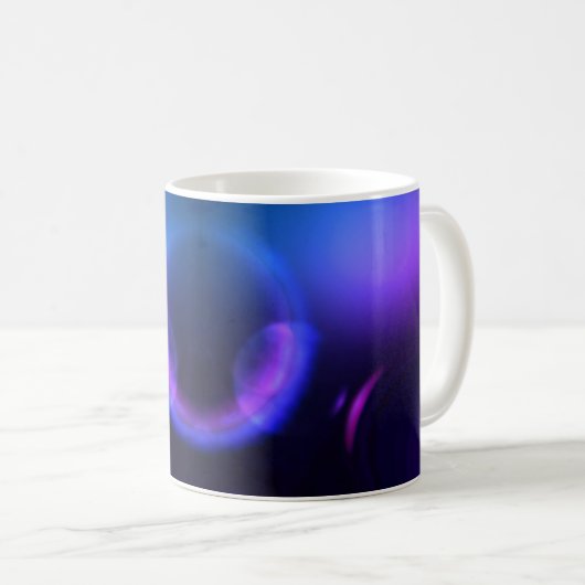 Mug Blue space Koffiemok (Voorkant rechts)