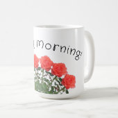 Mug - Bouquet of Pink Roses Koffiemok (Voorkant rechts)