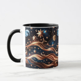 Mug - Bronze Celestial Moon Mok