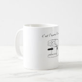 Mug cafés shop new desgin koffiemok (Voorkant links)