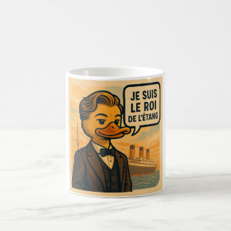 Mug Canardo DiCaprio - Humour Canard & Cinema Koffiemok