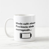 Mug | Caneca Modo Café Ativado. Koffiemok (Links)