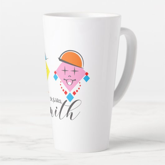 Mug/Caneca Mr. & Mrs. Smith Latte Mok (Rechterhoek)