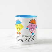 Mug/Caneca Mr. & Mrs. Smith Mok (Midden)