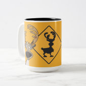 Mug Caribou Warner Tweekleurige Koffiemok (Voorkant links)