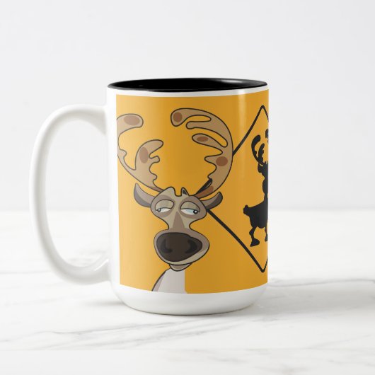 Mug Caribou Warner Tweekleurige Koffiemok (Links)