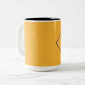 Mug Caribou Warner Tweekleurige Koffiemok (Voorkant links)