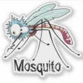 Mug cartoon mug sticker (Voorkant)