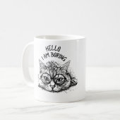 Mug cat cut koffiemok (Voorkant links)