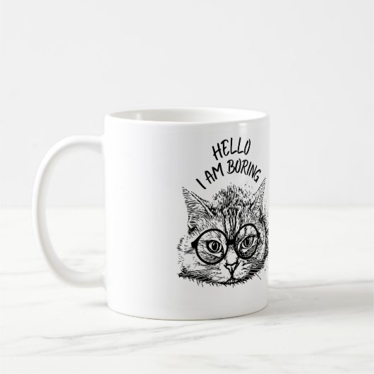 Mug cat cut koffiemok (Links)