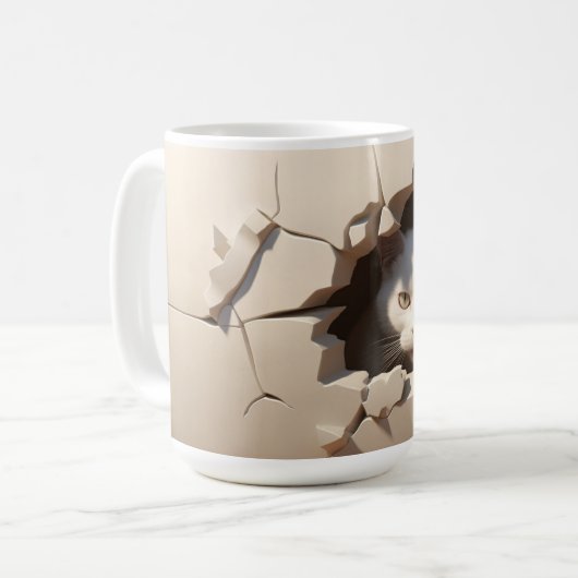 Mug Cat Serie 1 Koffiemok (Voorkant links)
