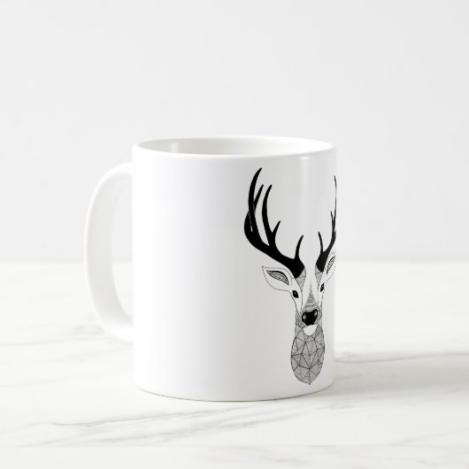 Mug cerf Mug deer Koffiemok (Voorkant links)