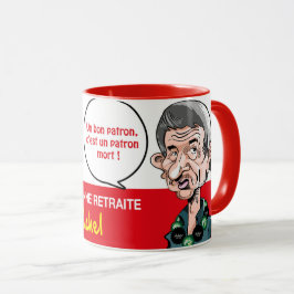 Mug CGT Rood vanuit Michel Mok