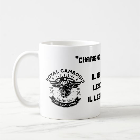 MUG Charisma 1e Klasse Royal Cambouis Koffiemok (Links)