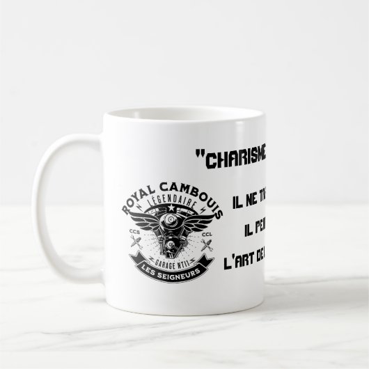 MUG Charisma van de korporaal Cambouis Koffiemok (Links)