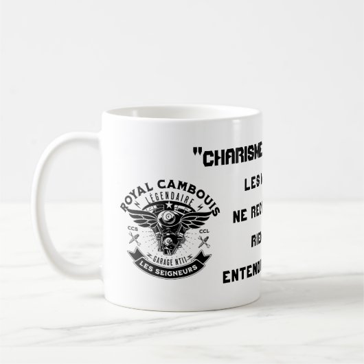 MUG Charisme van de Sergeant Royal Cambouis Koffiemok (Links)