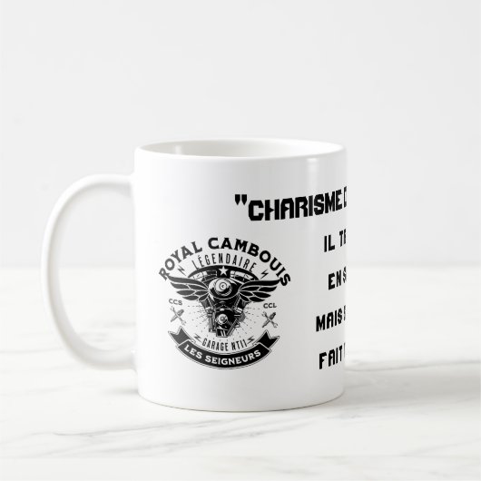 MUG Charisme van Luitenant Royal Cambouis Koffiemok (Links)