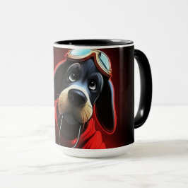 Mug Chien Rouge Mok