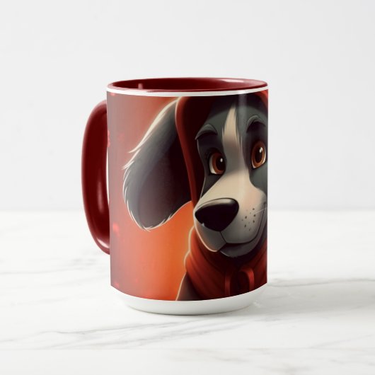 Mug Chien Rouge Mok (Voorkant links)