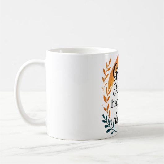 Mug — Choosing Happiness Over History Koffiemok (Links)