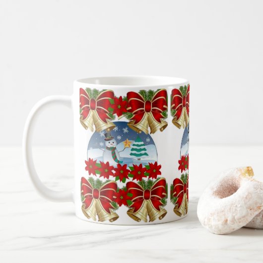 Mug Christmas Koffiemok (Met donut)