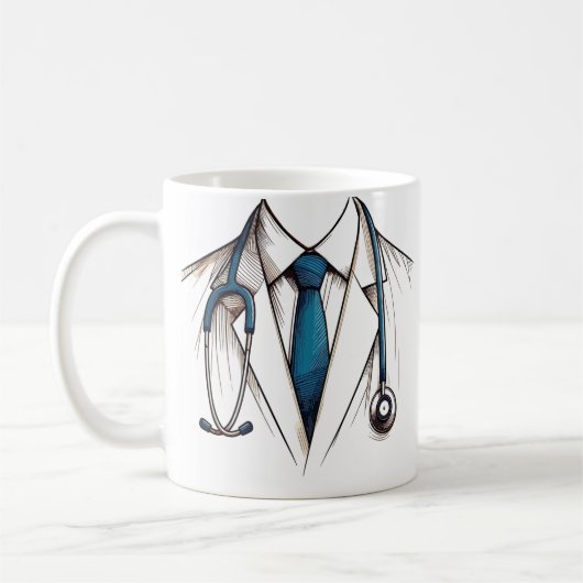 Mug - Classic Doctor's Touch Koffiemok (Links)