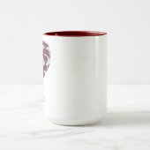 Mug Cœur de Violettes Edition  "MY LOVE" Mok (Midden)