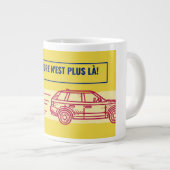Mug coffee sample car grote koffiekop (Voorkant rechts)