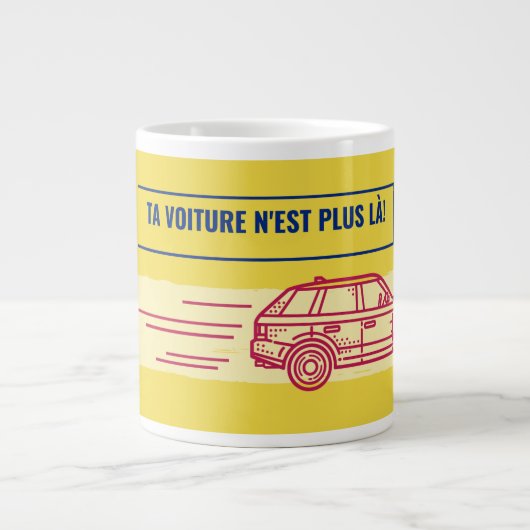Mug coffee sample car grote koffiekop (Voorkant)