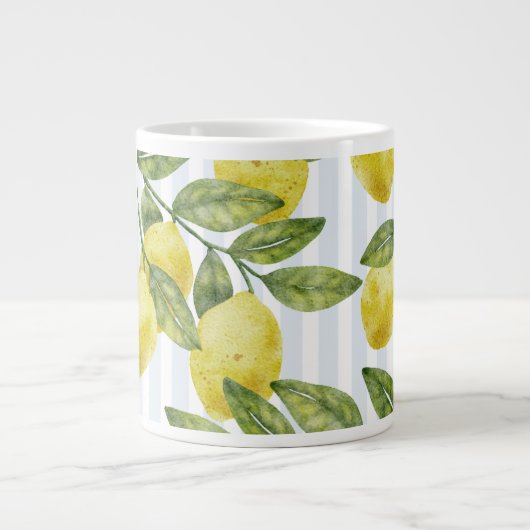 Mug coffee sample logo lemon  grote koffiekop (Voorkant)