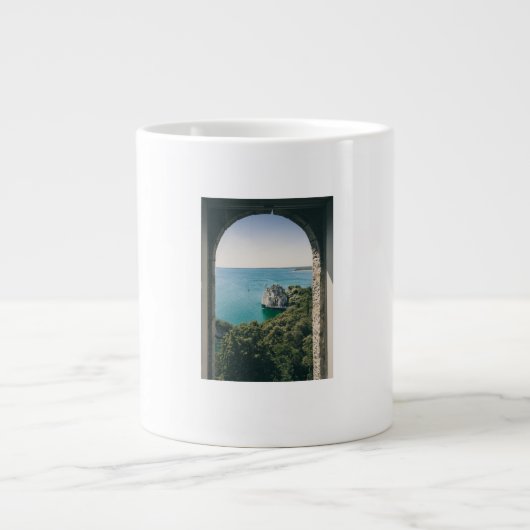 Mug coffee sample panorama  grote koffiekop (Voorkant)