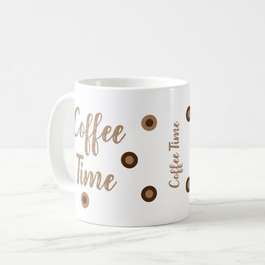 Mug Coffee Time Koffiemok (Voorkant links)