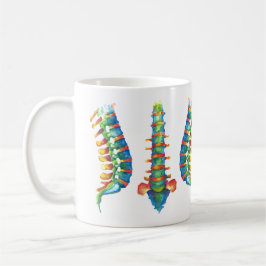 Mug Columna Vertebral Acuarelas Koffiemok