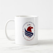 Mug, Constitution Party, Eagle, oval Koffiemok (Links)