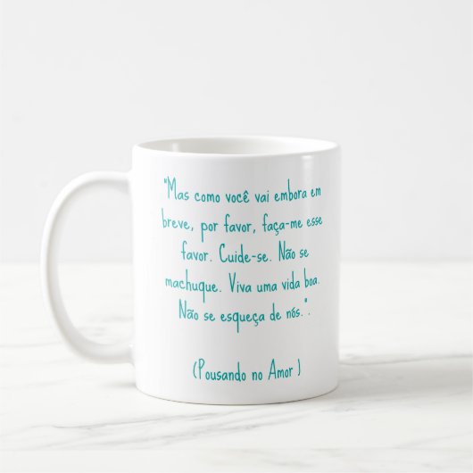 Mug Crash Landing on You (Caneca Pousando no Amor) Koffiemok (Links)