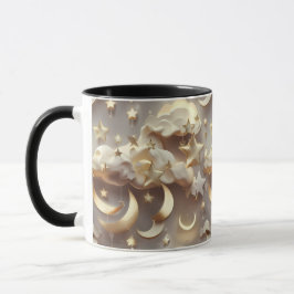 Mug - Creamy Celestial Moon Mok
