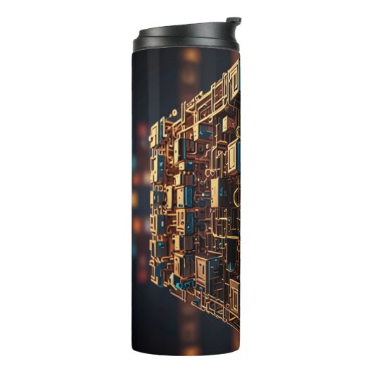 Mug Crypto Café Thermosbeker (Gedraaid links)