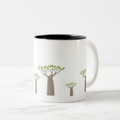 Mug cup (Baobab Trees) Tweekleurige Koffiemok (Voorkant rechts)