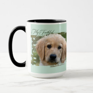 Mug Customizable Pet Photo - "My Faithful Friend" Mok
