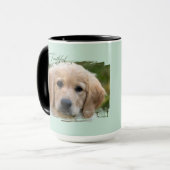 Mug Customizable Pet Photo - "My Faithful Friend" Mok (Voorkant links)