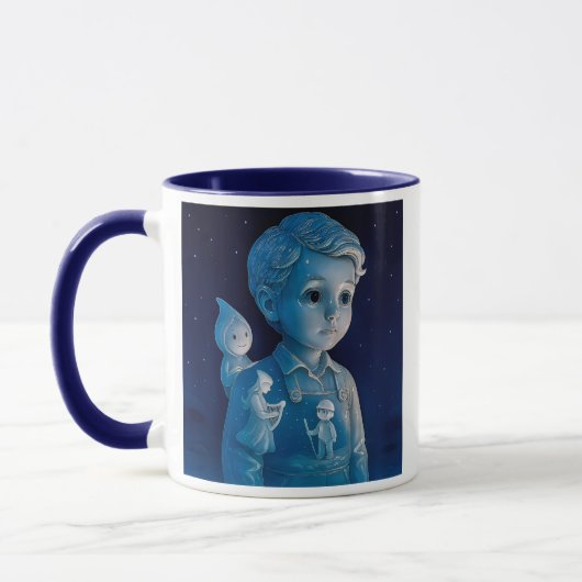 Mug de la Maan 1 Mok (Links)