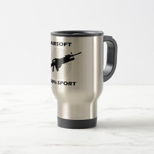 Mug De Voyage Airsoft Reisbeker (Voorkant rechts)
