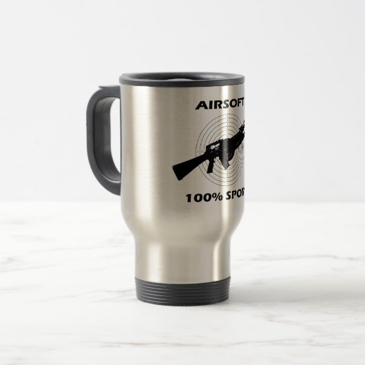 Mug De Voyage Airsoft Reisbeker (Voorkant links)