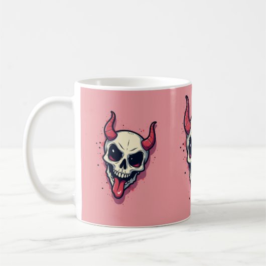 Mug Diables Rose Koffiemok (Links)