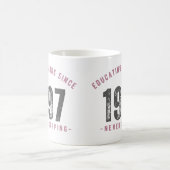 Mug - 'Educating Minds Since 1997 Never Stopping' Koffiemok (Center)