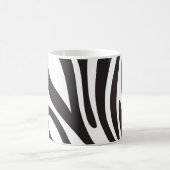 Mug Effect Afrikaans zebra. Natuur en minimalistis Koffiemok (Center)