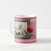 Mug Elegant Grandmother Tribute Design Koffiemok (Voorkant links)