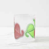 Mug - Entertwined Leaves Matglas Koffiemok (Center)