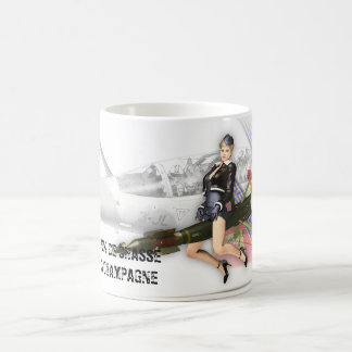 Mug Escadron de Chasse 02.003 Champagne - PIN UP Koffiemok